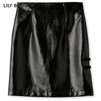 Lily Brown 莉莉 布朗 丸山敬太联名新中式高腰包臀裙 LWFS235032