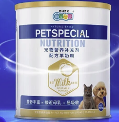 新宠之康 宠物配方羊奶粉400g桶装 狗狗羊奶粉猫咪羊奶粉幼犬猫泰迪金毛羊奶粉营养补充剂