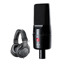 SE 专业录音 电容麦克风套装+铁三角M20X头戴耳机