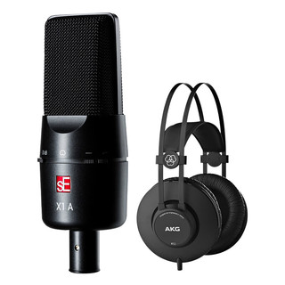  SE 超低降噪 电容麦克风套装+AKG K52