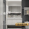 莫顿 2025款 不锈钢浴室柜组合 陶瓷一体盆 洗手盆 卫生间洗漱台