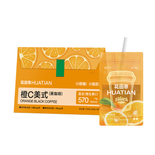 CHALATTE/花田萃 橙C美式冻干速溶冷萃黑咖啡