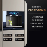 EdenPURE 宜盾普 冰矿泉气泡嵌入式直饮机净饮机反渗透饮水机W6