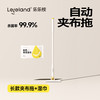 乐乐桉 Lele Eucalyptus 乐乐桉 长杆夹布拖+1包湿巾 懒人自动夹布拖 家用涤纶拖把
