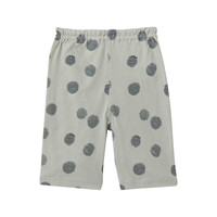 千趣会 SENSHUKAI童装婴儿衣服儿童裤子夏宝宝童趣满印轻薄棉质中裤裤子 浅灰色 100 cm