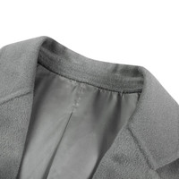 gxg.jeans男装2022年冬季绵羊毛潮流双面呢长款大衣 军绿 XL 180