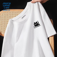JEANSWEST LIFE 纯棉 男士T恤