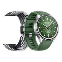 OnePlus 一加 一加手表 2 eSIM智能手表 46mm 星云绿铝合金表壳 黑白尼龙编织表带 (北斗、GPS、血氧)