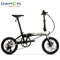 DAHON 大行 K3plus16寸迷你超轻变速碟刹折叠自行车成人男女式单车