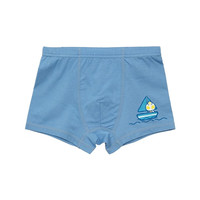 千趣会 SENSHUKAI童装男童内裤夏奥特曼uru-hug宝宝童趣印花棉质地弹力平角 蓝色 160 cm