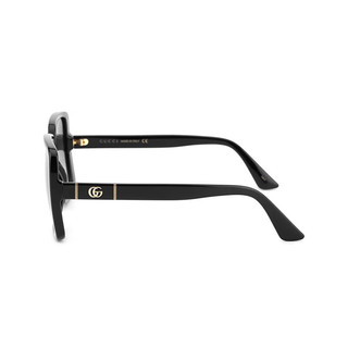古驰（GUCCI）墨镜大框遮脸太阳眼镜方框品眼镜GG0632S 灰色渐变 M  灰色渐变GG0632