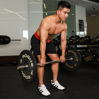 贺杨喻专业举重鞋男女力量举重鞋室内综合训练鞋支撑负重硬拉深蹲鞋 黑红 2211 43