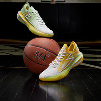 361° 361度男鞋篮球鞋夏季透气实战耐磨超轻专业训练球鞋 小刘鸭-左右脚配色 40