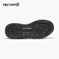 探拓（TECTOP）户外溯溪鞋男鞋两栖专业涉水鞋防滑耐磨2024夏季速干休闲运动鞋子 男款经典黑/深褐色 40