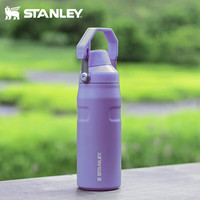 STANLEY保温杯高颜值男女生便携时尚运动保温保冷水杯杯子 【轻量奶嘴杯】霜白- 473ml