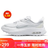 NIKE 耐克 休闲鞋女复古气垫AIR MAX BLISS运动鞋DH5128-101白