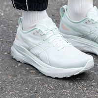 亚瑟士（ASICS）男鞋跑步鞋 2025夏GEL-KAYANO 31轻便专业支撑马拉松透气跑鞋 灰绿色【支撑】 【KAYANO 31】 43.5 (内长275mm)