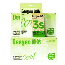 德佑 冰感小毛巾清凉湿巾