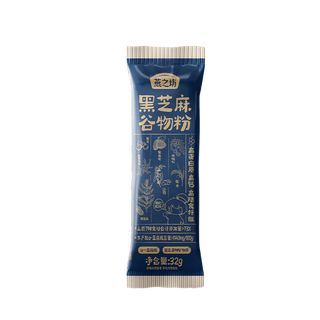 燕之坊黑芝麻谷物粉黑芝麻糊核桃粉儿童老人营养早餐即食速食代餐粉