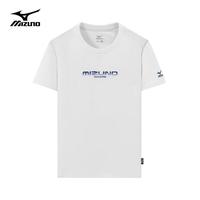 美津浓 Mizuno户外短袖T恤男半袖上衣夏季透气干爽百搭圆领半袖P休闲体恤 A2CA3119腾黄色 XL