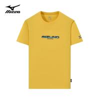 美津浓 Mizuno户外短袖T恤男半袖上衣夏季透气干爽百搭圆领半袖P休闲体恤 A2CA3119白色 2XL