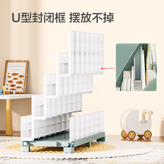 京东京造 故事小屋系列 4层落地书架 65*26*59cm