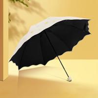 遮阳伞轻巧便携折叠晴雨两用伞防晒防紫外线男女雨伞公主伞