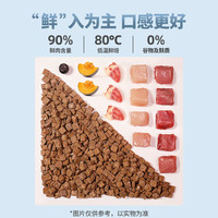 伯纳天纯狗粮 生时力系列无谷低敏全阶段鲜肉低温烘焙狗粮 鸭肉&梨1.5kg