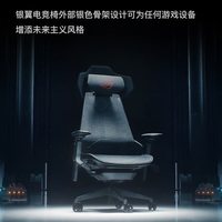 ROG 银翼 人体工学电竞椅 电竞家用舒适椅久不累全方位支撑椅子 绝影王座 X RGB(黑色)
