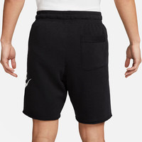 耐克（NIKE）男运动短裤 夏季针织短裤休闲裤 跑步速干 DX0503-010 黑 L