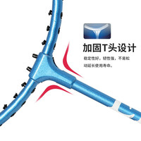 ENPEX乐士羽毛球拍2支装儿童休闲娱乐对拍 (已穿线) ART-50 蓝紫对拍