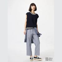 优衣库 UNIQLO 女装全棉舒适九分裤 25新款478858