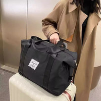 旅行包大容量女拉杆手提便携待产收纳包运动行李袋健身包轻便提包
