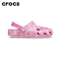 Crocs卡骆驰经典美乐蒂洞洞鞋沙滩鞋包头拖鞋女鞋|211200 彩色-90H 36