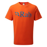 Rab圆领棉质运动T恤户外休闲跑步透气吸湿排汗耐磨印花短袖 QCB-08 米色ECR