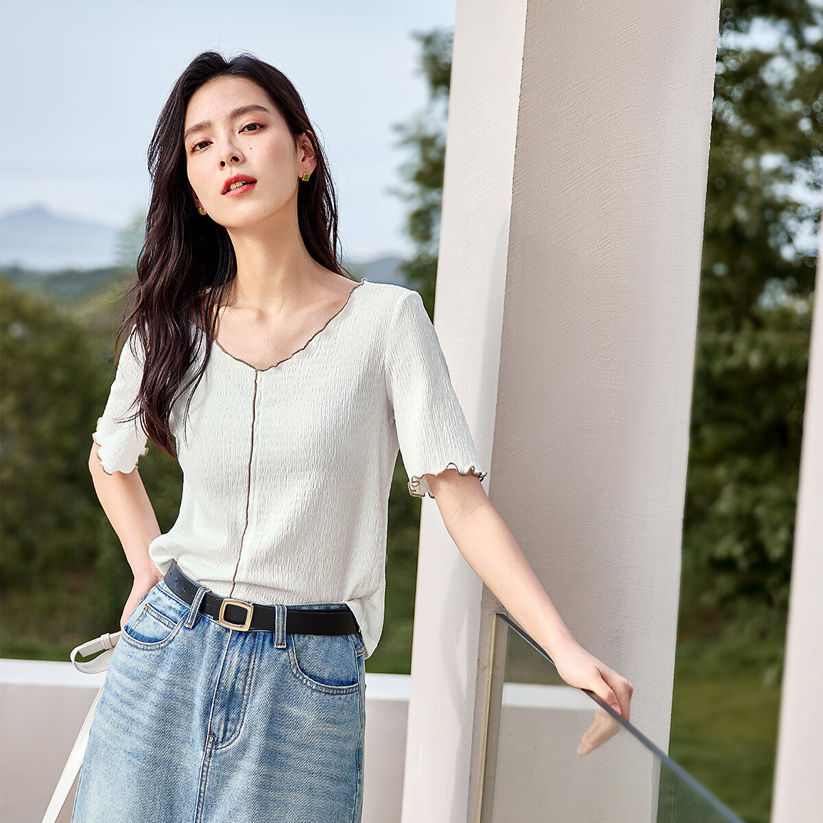 云朵白