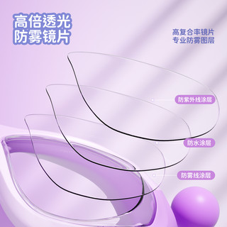 迪士尼儿童泳镜男女孩高清防雾防水带度数近视游泳眼镜护目镜
