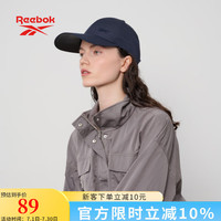 锐步 棒球帽男网眼速干透气遮阳帽 运动鸭舌帽女钓鱼帽登山太阳帽 蓝色