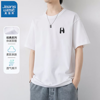JEANSWEST/真维斯 纯棉 男士短袖T恤