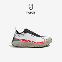 NORDA 001低帮越野跑鞋男Dyneema户外徒步轻便耐磨运动鞋 岩浆红（男） 44.5 MEN (US 11)(拍大1码)