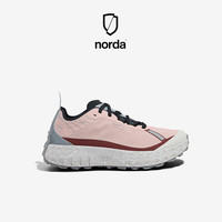 NORDA 001低帮越野跑鞋男Dyneema户外徒步轻便耐磨运动鞋 樱花粉（男） 43 MEN (US 10)(拍大1码)