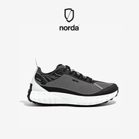 NORDA 001低帮越野跑鞋男Dyneema户外徒步轻便耐磨运动鞋 陨石黑（男） 42.5 MEN (US 9.5)(拍大1码)