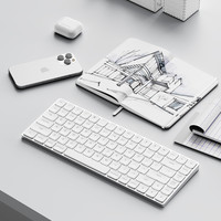 卡乐瑞可 ColorReco thin84光轴妙控机械键盘RGB矮轴无线蓝牙Mac办公ipad铝