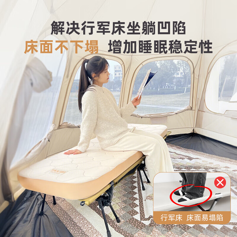  TAKIBI/塔吉比 TPU海绵 充气床垫  10cm单人TPU海绵+不含泵无仪表盘