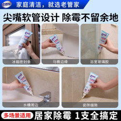 老管家 除霉啫喱滚筒洗衣机胶圈冰箱去霉斑霉菌清洁剂家用去霉 120g 1支