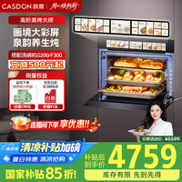 凯度 SR6028FE24-TDPro3 蒸烤箱一体机嵌入式 60L 无极双热风 多功能 狂浪蒸汽箱烤箱 蒸烤炸炖四合一