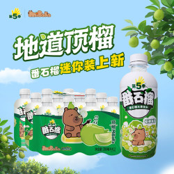 健力宝 卡皮巴拉顶榴迷你番石榴口味水果饮料300ml*12瓶果香四溢