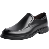 百丽男鞋舒适真皮正装鞋新款圆头套脚商务皮鞋B3GK7CM1【预售】 (260mm)