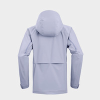 凯乐石（KAILAS）户外运动定日冲锋衣 女款防风防水透湿外套风衣 KG2511211 薄雾蓝 S
