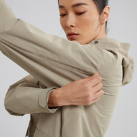 凯乐石（KAILAS）户外运动定日冲锋衣 女款防风防水透湿外套风衣 KG2511211 米褐色 XL